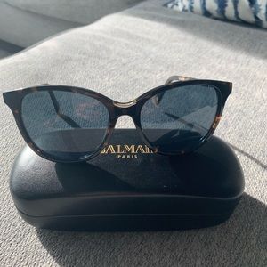 Balmain tortoise and black sunglasses